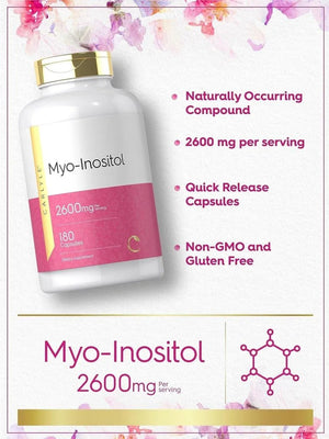 CARLYLE - Carlyle Myo-Inositol 2600Mg. 180 Capsulas - The Red Vitamin MX - Suplementos Alimenticios - {{ shop.shopifyCountryName }}