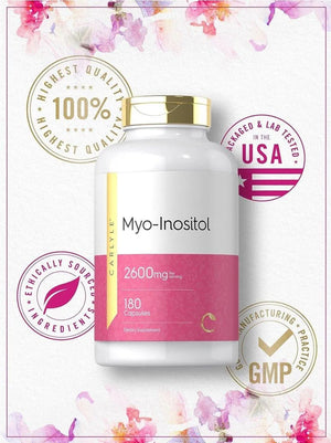 CARLYLE - Carlyle Myo-Inositol 2600Mg. 180 Capsulas - The Red Vitamin MX - Suplementos Alimenticios - {{ shop.shopifyCountryName }}