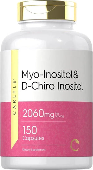 CARLYLE - Carlyle Myo-Inositol & D-Chiro Inositol 2060Mg. 150 Capsulas - The Red Vitamin MX - Suplementos Alimenticios - {{ shop.shopifyCountryName }}