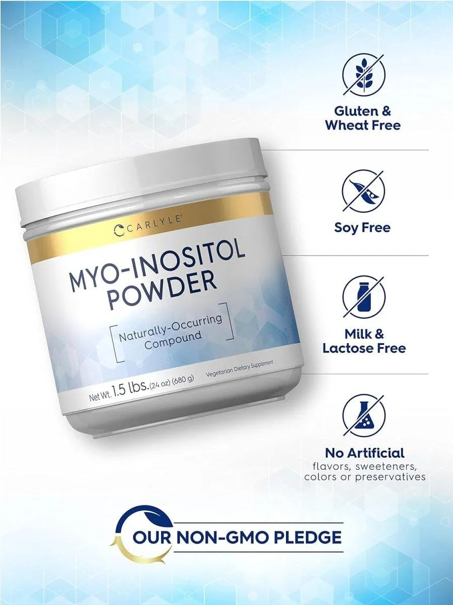 CARLYLE - Carlyle Myo-Inositol Powder 680Gr. - The Red Vitamin MX - Suplementos Alimenticios - {{ shop.shopifyCountryName }}