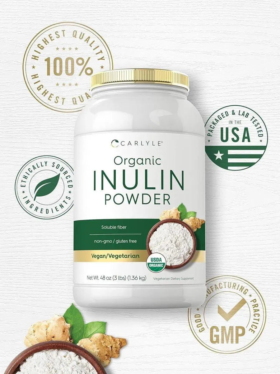 CARLYLE - Carlyle Organic Inulin Powder 1.36Kg. - The Red Vitamin MX - Suplementos Alimenticios - {{ shop.shopifyCountryName }}