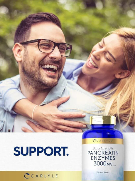 CARLYLE - Carlyle Pancreatin Digestive Enzymes 3000Mg. 250 Tabletas - The Red Vitamin MX - Suplementos Alimenticios - {{ shop.shopifyCountryName }}