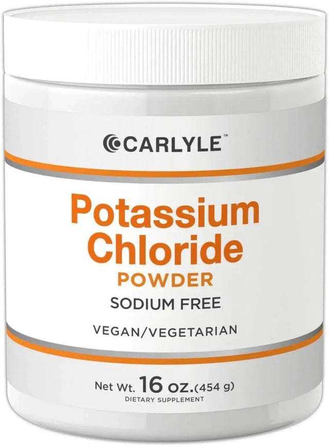 CARLYLE - Carlyle Potassium Chloride Powder 454Gr. - The Red Vitamin MX - Suplementos Alimenticios - {{ shop.shopifyCountryName }}