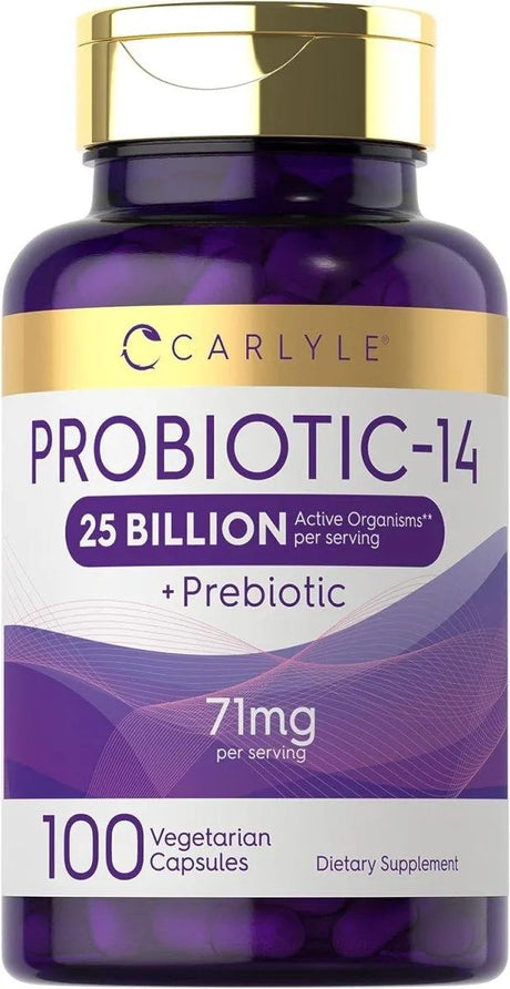 CARLYLE - Carlyle Probiotics 25 Billion CFU 100 Capsulas - The Red Vitamin MX - Suplementos Alimenticios - {{ shop.shopifyCountryName }}