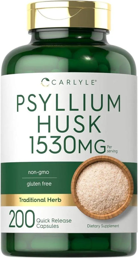 CARLYLE - Carlyle Psyllium Husk 1530Mg. 200 Capsulas - The Red Vitamin MX - Suplementos Alimenticios - {{ shop.shopifyCountryName }}