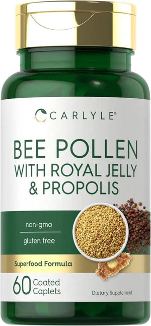 CARLYLE - Carlyle Royal Jelly Propolis & Bee Pollen 60 Capsulas - The Red Vitamin MX - Suplementos Alimenticios - {{ shop.shopifyCountryName }}