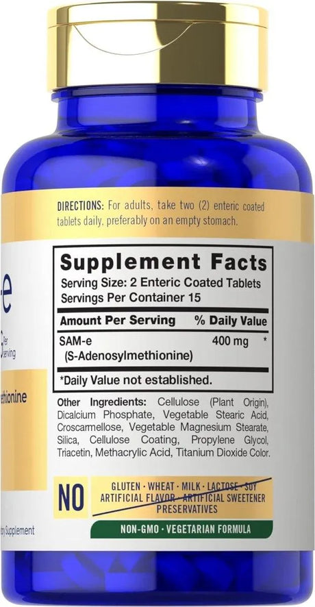 CARLYLE - Carlyle SAM-e 400Mg. 30 Tabletas - The Red Vitamin MX - Suplementos Alimenticios - {{ shop.shopifyCountryName }}