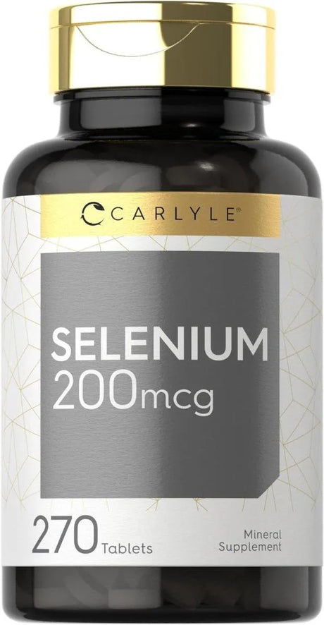 CARLYLE - Carlyle Selenium Supplement 200mcg 270 Tabletas - The Red Vitamin MX - Suplementos Alimenticios - {{ shop.shopifyCountryName }}