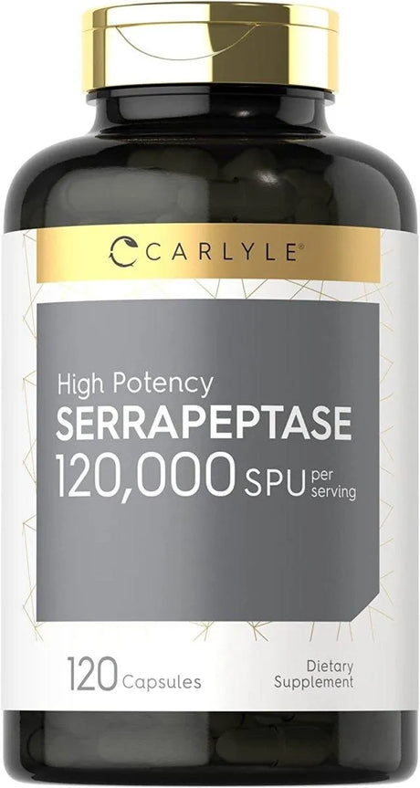 CARLYLE - Carlyle Serrapeptase 120,000 SPU 120 Capsulas - The Red Vitamin MX - Suplementos Alimenticios - {{ shop.shopifyCountryName }}