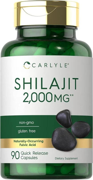 CARLYLE - Carlyle Shilajit 2000Mg. 90 Capsulas - The Red Vitamin MX - Suplementos Alimenticios - {{ shop.shopifyCountryName }}