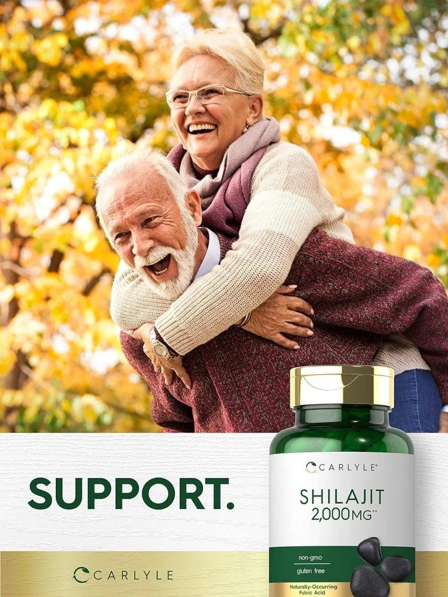 CARLYLE - Carlyle Shilajit 2000Mg. 90 Capsulas - The Red Vitamin MX - Suplementos Alimenticios - {{ shop.shopifyCountryName }}