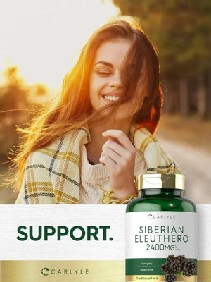 CARLYLE - Carlyle Siberian Eleuthero 2400Mg. 300 Capsulas - The Red Vitamin MX - Suplementos Alimenticios - {{ shop.shopifyCountryName }}