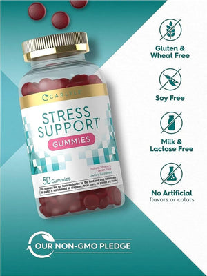 CARLYLE - Carlyle Stress Support GABA and L-Theanine 50 Gomitas - The Red Vitamin MX - Suplementos Alimenticios - {{ shop.shopifyCountryName }}