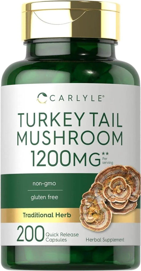 CARLYLE - Carlyle Turkey Tail Mushroom 1200Mg. 200 Capsulas - The Red Vitamin MX - Suplementos Alimenticios - {{ shop.shopifyCountryName }}