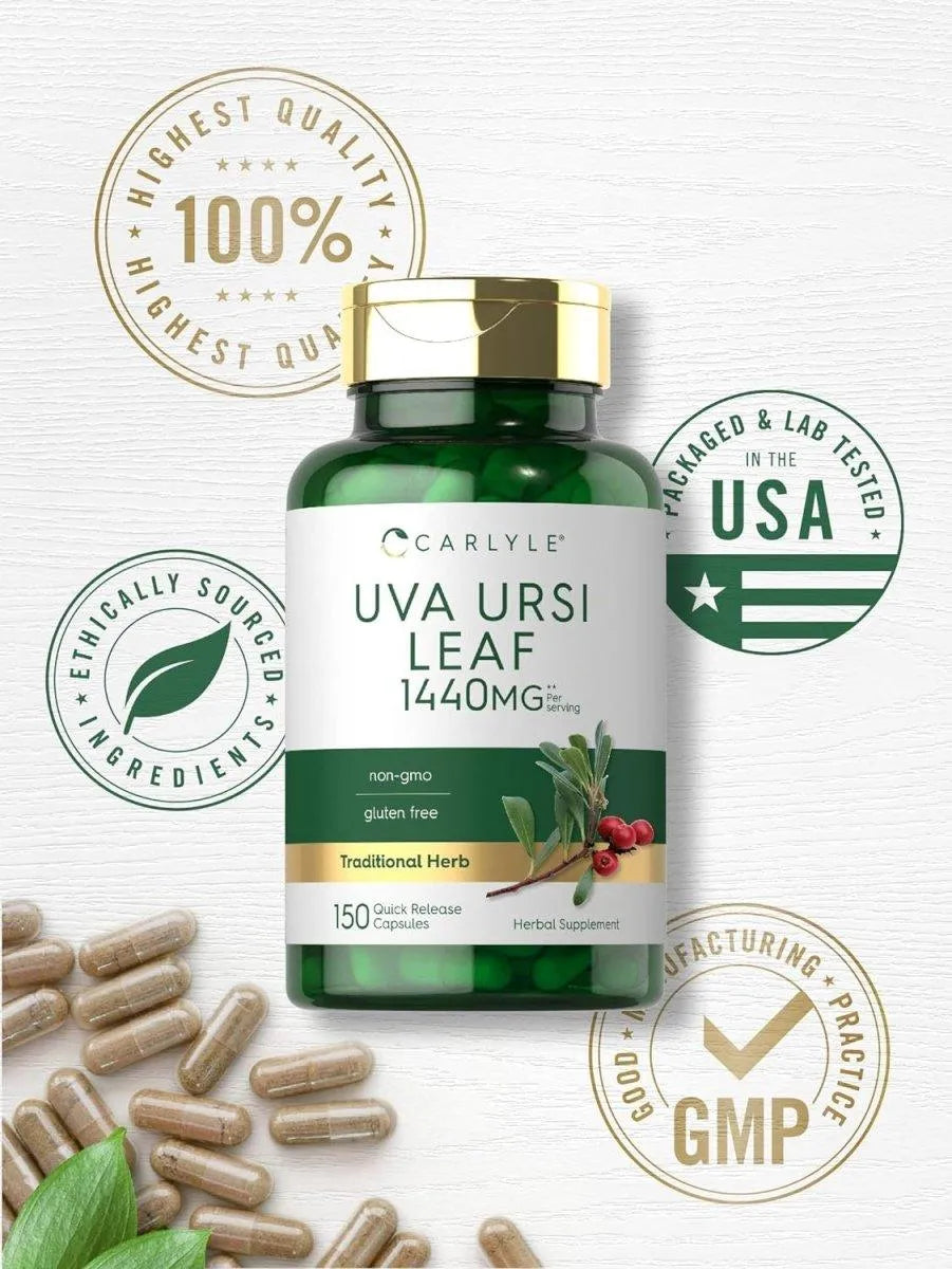 CARLYLE - Carlyle Uva Ursi 1400Mg. 150 Capsulas - The Red Vitamin MX - Suplementos Alimenticios - {{ shop.shopifyCountryName }}