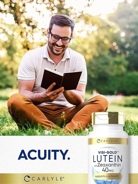 CARLYLE - Carlyle Visi-Gold Lutein and Zeaxanthin 40Mg. 180 Capsulas - The Red Vitamin MX - Suplementos Alimenticios - {{ shop.shopifyCountryName }}