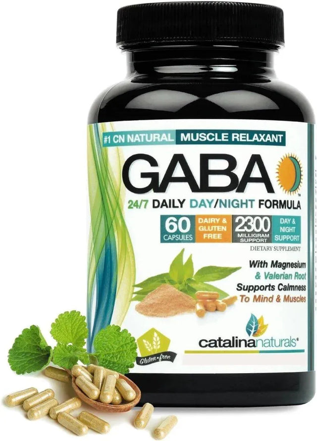 CATALINA NATURALS - Catalina Naturals GABA 2,300Mg. 60 Capsulas - The Red Vitamin MX - Suplementos Alimenticios - {{ shop.shopifyCountryName }}