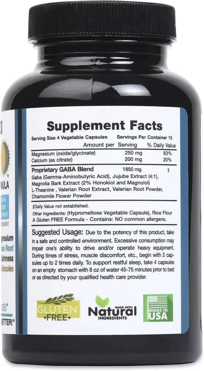 CATALINA NATURALS - Catalina Naturals GABA 2,300Mg. 60 Capsulas - The Red Vitamin MX - Suplementos Alimenticios - {{ shop.shopifyCountryName }}