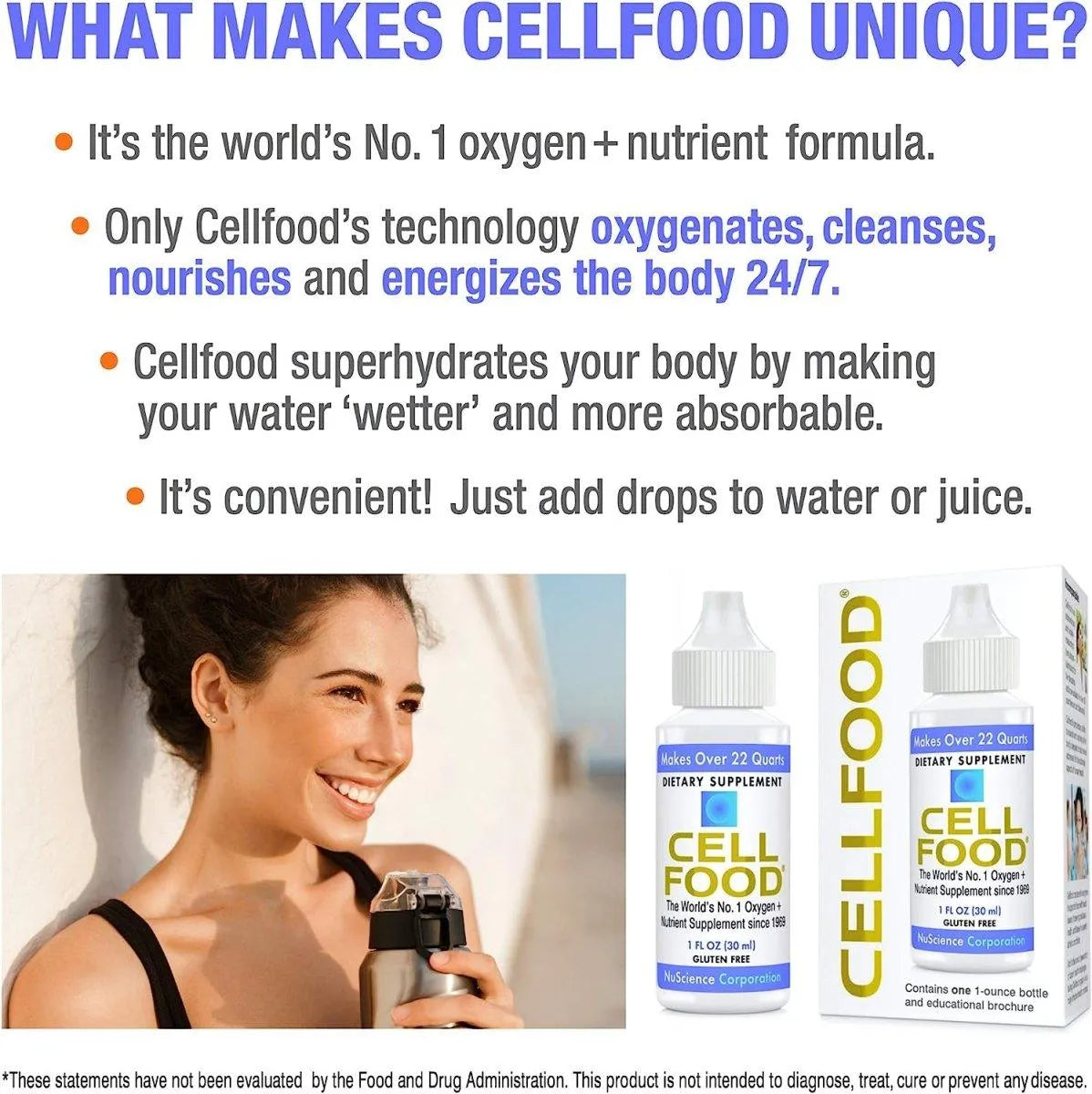 CELLFOOD - Cellfood Liquid Concentrate Oxygen + Nutrient Supplement 30Ml. - The Red Vitamin MX - Suplementos Alimenticios - {{ shop.shopifyCountryName }}