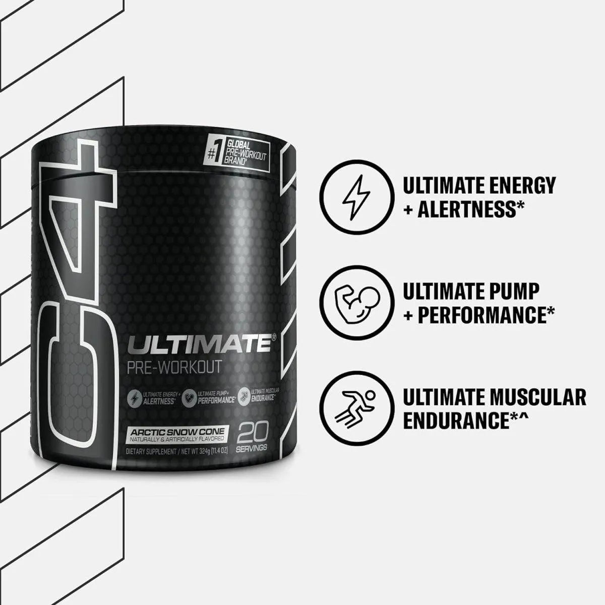 CELLUCOR - Cellucor C4 ULTIMATE Pre Workout Powder 20 Servicios - The Red Vitamin MX - Suplementos Alimenticios - {{ shop.shopifyCountryName }}