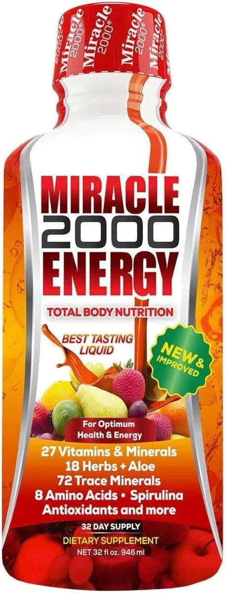 CENTURY SYSTEMS - Century Systems Miracle 2000, Complete Liquid Multivitamin and Mineral 946Ml. - The Red Vitamin MX - Suplementos Alimenticios - {{ shop.shopifyCountryName }}