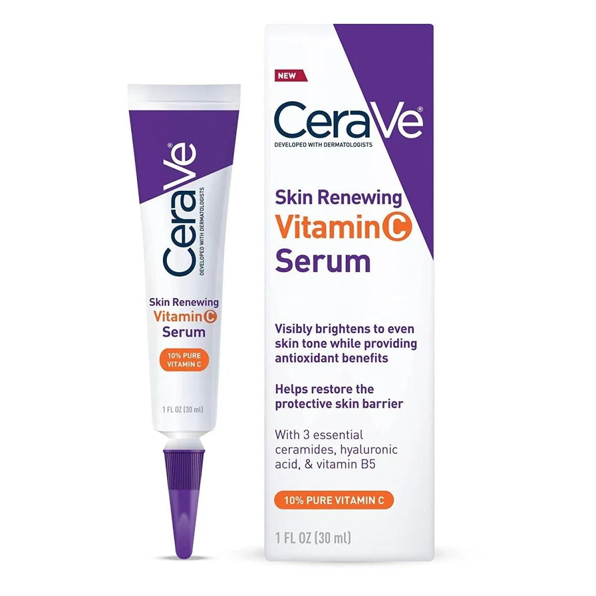 CERAVE - CeraVe Vitamin C Serum with Hyaluronic Acid 30Ml. - The Red Vitamin MX - Sueros Para La Cara - {{ shop.shopifyCountryName }}