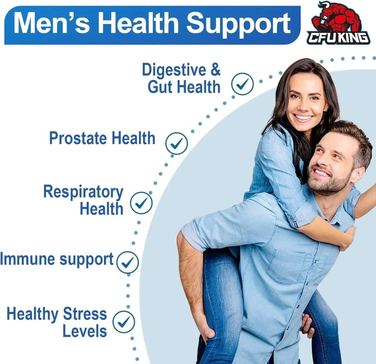 CFUKING - CFUKING Probiotics for Men 500 Billion CFU 60 Capsulas - The Red Vitamin MX - Suplementos Alimenticios - {{ shop.shopifyCountryName }}