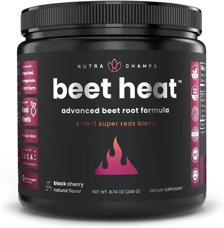 cham - NutraChamps Beet Root Powder Circulation Supplement 248Gr. - The Red Vitamin MX - Suplementos Alimenticios - {{ shop.shopifyCountryName }}