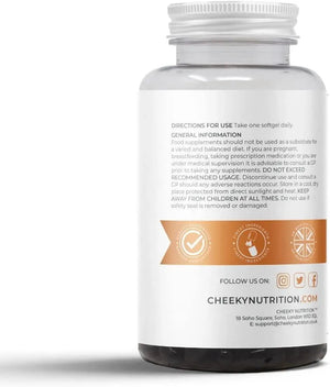 CHEEKY NUTRITION - Cheeky Nutrition Astaxanthin 12Mg. 180 Capsulas Blandas - The Red Vitamin MX - Suplementos Alimenticios - {{ shop.shopifyCountryName }}