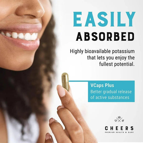 CHEERS - Cheers Potassium Citrate 316Mg. 90 Capsulas - The Red Vitamin MX - Suplementos Alimenticios - {{ shop.shopifyCountryName }}