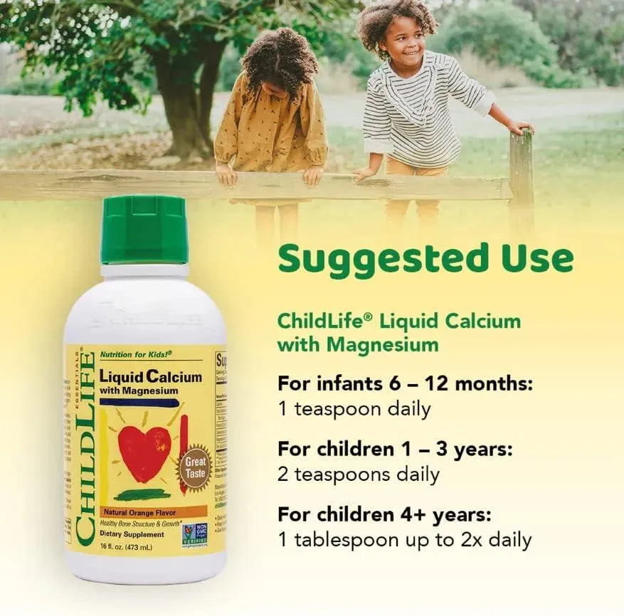 CHILDLIFE ESSENTIALS - ChildLife Essentials Liquid Calcium Magnesium 473Ml. - The Red Vitamin MX - Suplementos Alimenticios - {{ shop.shopifyCountryName }}