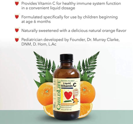 CHILDLIFE ESSENTIALS - CHILDLIFE ESSENTIALS Liquid Vitamin C 118Ml. 3 Pack - The Red Vitamin MX - Suplementos Alimenticios - {{ shop.shopifyCountryName }}