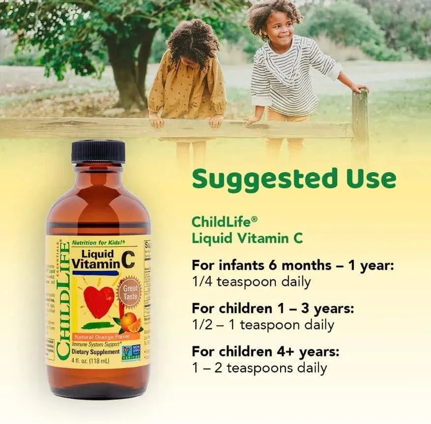 CHILDLIFE ESSENTIALS - CHILDLIFE ESSENTIALS Liquid Vitamin C 118Ml. 3 Pack - The Red Vitamin MX - Suplementos Alimenticios - {{ shop.shopifyCountryName }}