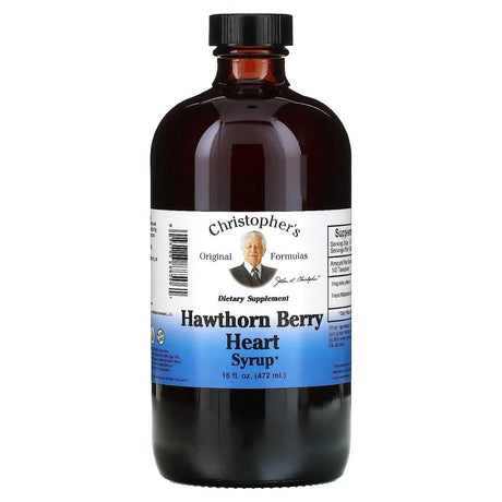 CHRISTOPHER´S - Christopher's Original Formulas Nourish Hawthorn Berry Heart Syrup 16 Oz. - The Red Vitamin MX - Suplementos Alimenticios - {{ shop.shopifyCountryName }}