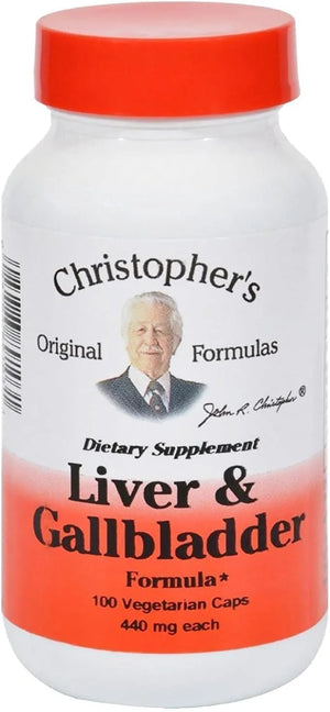 CHRISTOPHER´S - Dr. Christopher's Liver & Gallbladder 100 Capsulas - The Red Vitamin MX - Suplementos Alimenticios - {{ shop.shopifyCountryName }}