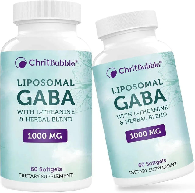 CHRITBUBBLE - ChritBubble Liposomal GABA 1000Mg. with L-Theanine 200Mg. 120 Capsulas Blandas - The Red Vitamin MX - Suplementos Alimenticios - {{ shop.shopifyCountryName }}