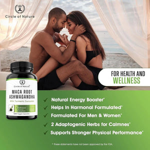 CIRCLE OF NATURE - Circle of Nature Maca Root 10,000Mg. 120 Capsulas - The Red Vitamin MX - Suplementos Alimenticios - {{ shop.shopifyCountryName }}