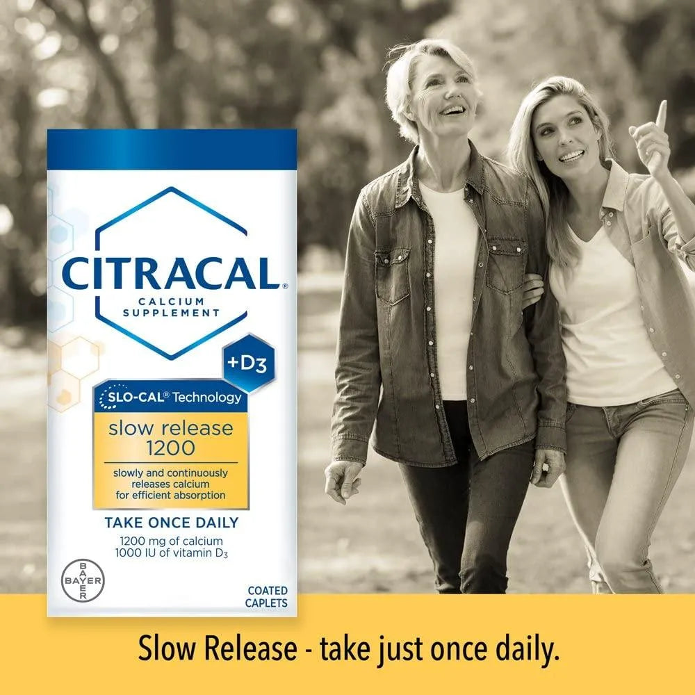 CITRACAL - Citracal Slow Release Calcium 1200Mg. 80 Tabletas - The Red Vitamin MX - Suplementos Alimenticios - {{ shop.shopifyCountryName }}