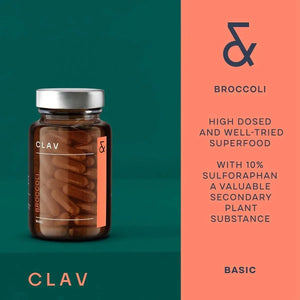 CLAV - CLAV Broccoli Sprout Extract Sulforaphane 60 Capsulas - The Red Vitamin MX - Suplementos Alimenticios - {{ shop.shopifyCountryName }}