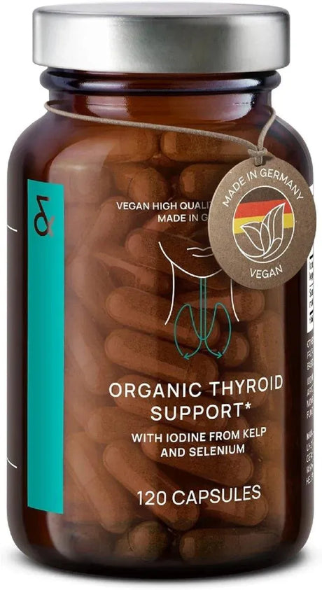 CLAV - CLAV Organic Thyroid Support Supplement with Iodine 120 Capsulas - The Red Vitamin MX - Suplementos Alimenticios - {{ shop.shopifyCountryName }}