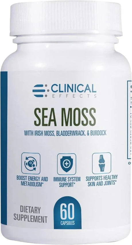 CLINICAL EFFECTS - Clinical Effects Sea Moss 60 Capsulas - The Red Vitamin MX - Suplementos Alimenticios - {{ shop.shopifyCountryName }}