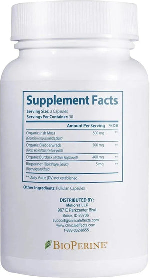 CLINICAL EFFECTS - Clinical Effects Sea Moss 60 Capsulas - The Red Vitamin MX - Suplementos Alimenticios - {{ shop.shopifyCountryName }}