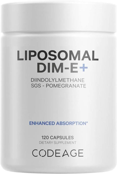 CODEAGE - Codeage Liposomal DIM 120 Capsulas - The Red Vitamin MX - Suplementos Alimenticios - {{ shop.shopifyCountryName }}