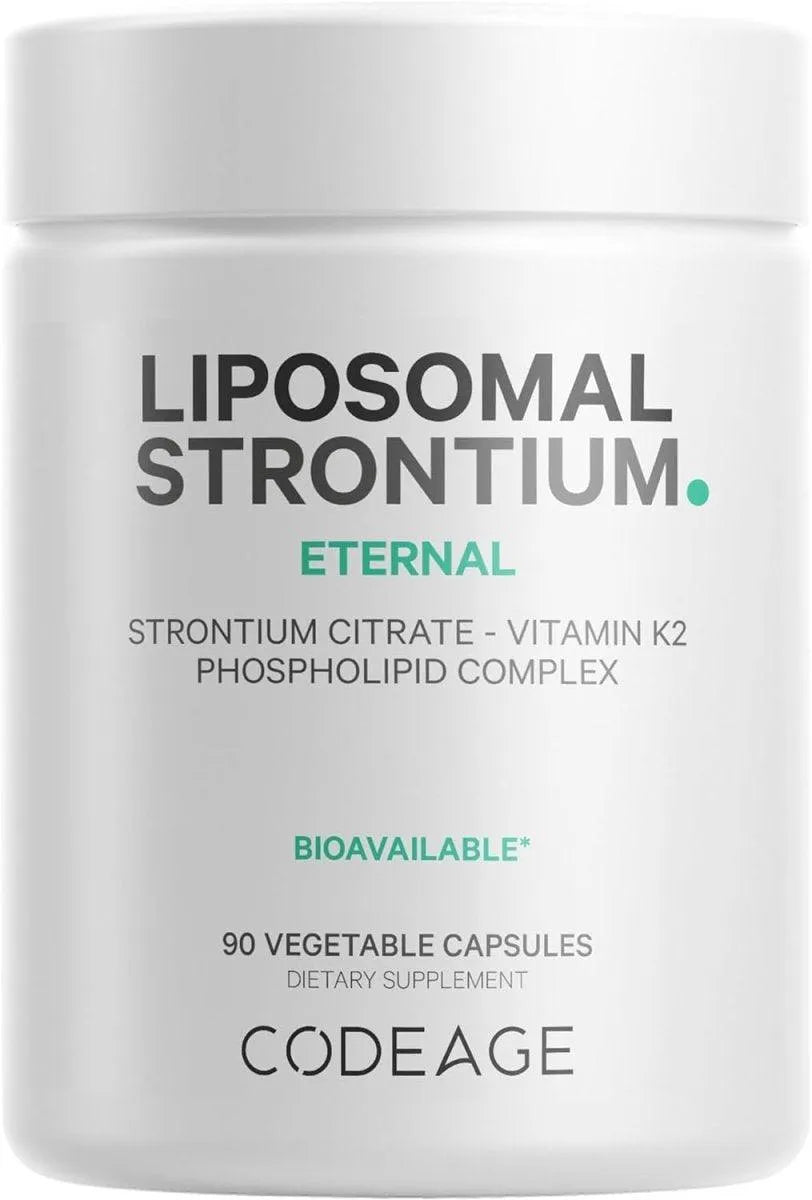 CODEAGE - Codeage Liposomal Strontium 90 Capsulas - The Red Vitamin MX - Suplementos Alimenticios - {{ shop.shopifyCountryName }}