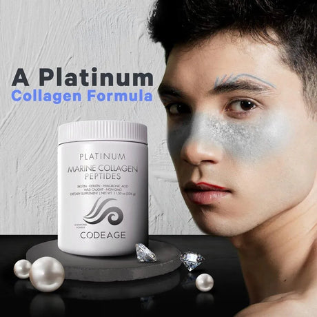 CODEAGE - Codeage Platinum Marine Collagen Protein Powder Supplement 326Gr. - The Red Vitamin MX - Suplementos Alimenticios - {{ shop.shopifyCountryName }}