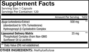 CODEAGE - Codeage Turkesterone 500Mg. 120 Capsulas - The Red Vitamin MX - Suplementos Alimenticios - {{ shop.shopifyCountryName }}