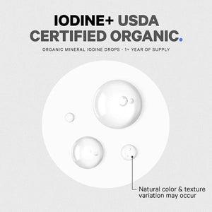 CODEAGE - Codeage USDA Organic Iodine Drops 59Ml. - The Red Vitamin MX - Suplementos Alimenticios - {{ shop.shopifyCountryName }}