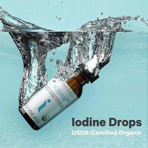 CODEAGE - Codeage USDA Organic Iodine Drops 59Ml. - The Red Vitamin MX - Suplementos Alimenticios - {{ shop.shopifyCountryName }}