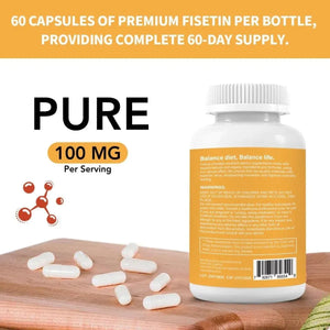 COFURE - Cofure Fisetin 100Mg. 60 Capsulas - The Red Vitamin MX - Suplementos Alimenticios - {{ shop.shopifyCountryName }}