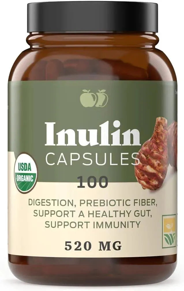 COMPLETE NATURAL PRODUCTS - Complete Natural Products Organic Inulin 520Gr. 100 Capsulas - The Red Vitamin MX - Suplementos Alimenticios - {{ shop.shopifyCountryName }}